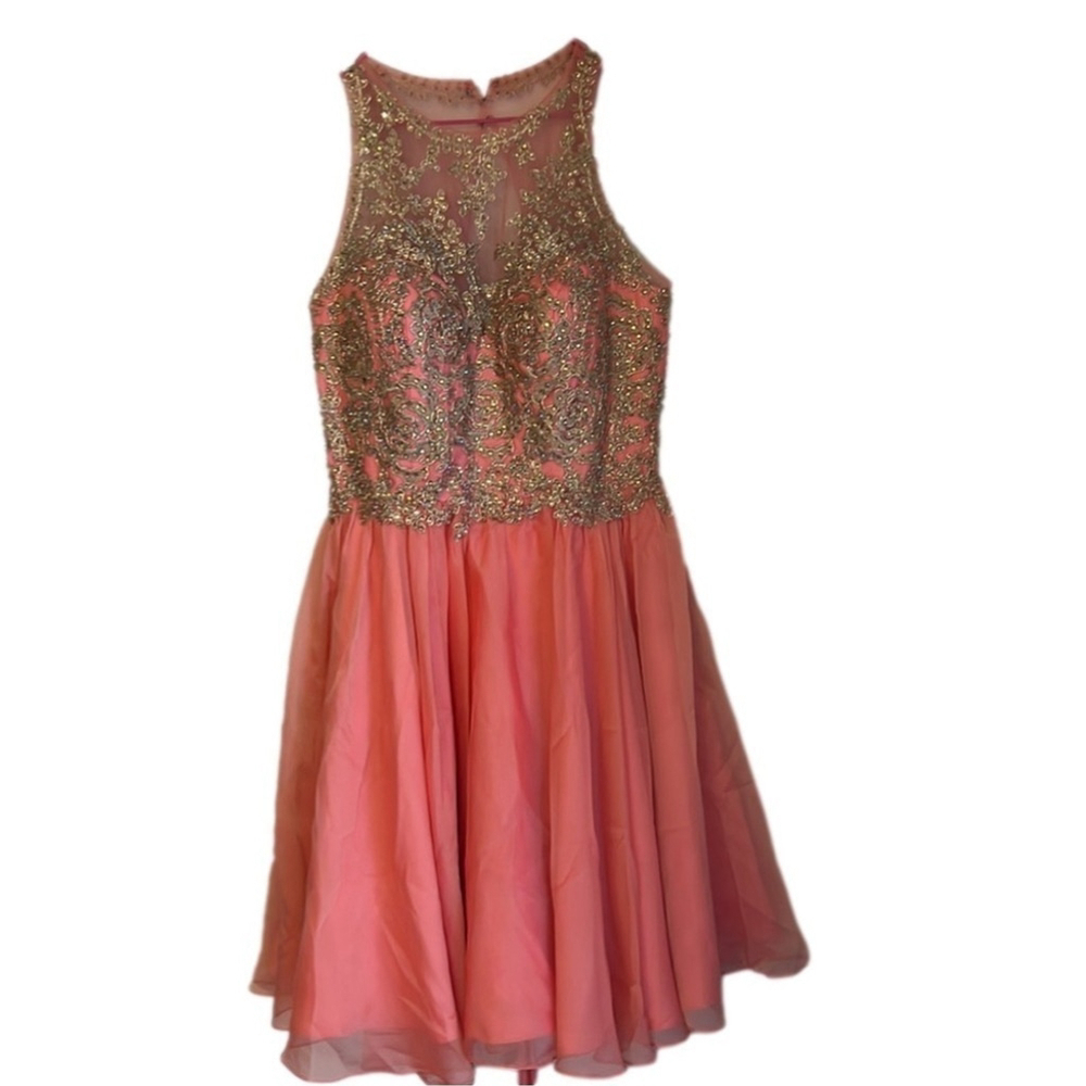 Damas by Tiffany Designs Beaded Dress